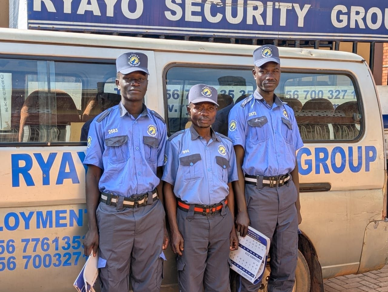 Security team of guards